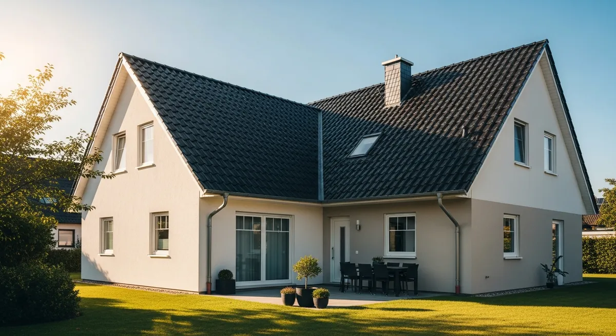 Dachsanierung München Einfamilienhaus komplett – Neueindeckung Anthrazit Dachziegel Wärmedämmung Garantie Meisterbetrieb
